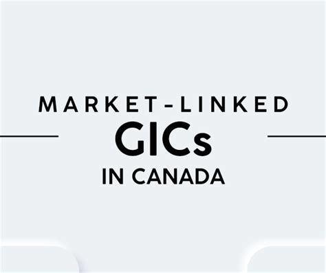 best market linked gic canada.